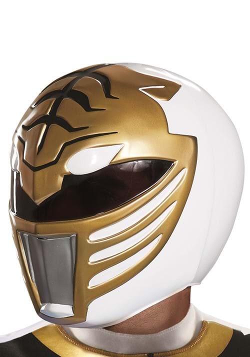 Adult Power Rangers White Ranger Helmet - US 1844