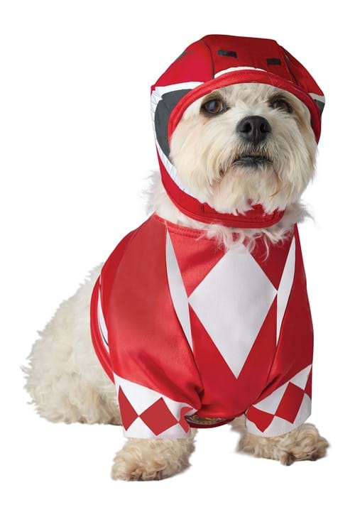 Power Rangers Red Ranger Pet Costume for Dogs - US 3591