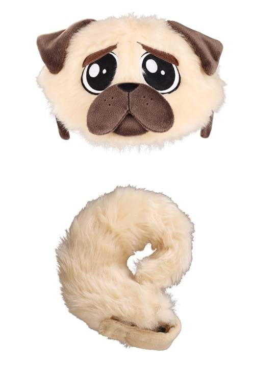 Pug Plush Headband & Tail Kit - US 6227