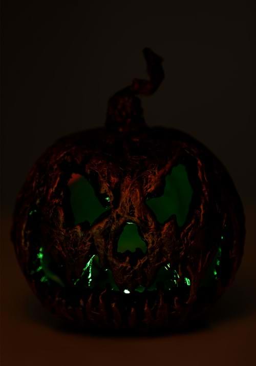 8.5-Inch Pumpkin with Color Change LED Lights Decoration - US 3732