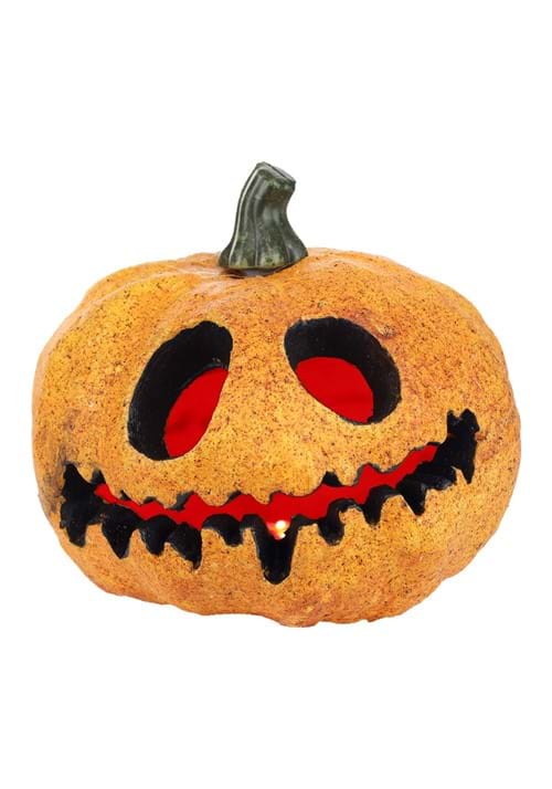 Light Up Spooky Pumpkin with Red Lights Decoration - US 2989