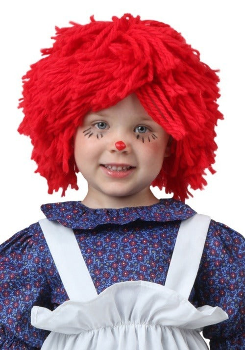 Adult/Child Rag Doll Costume Red Wig - US 8740