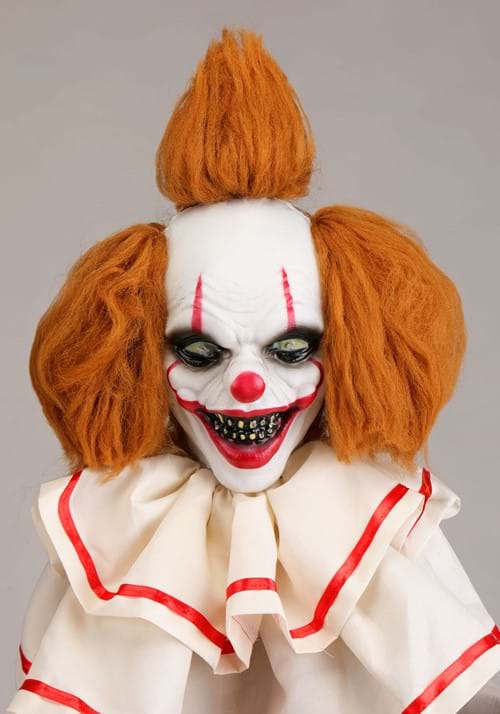 5.5FT Red Cent the Nightmare Clown Animated Decoration - Scream Saver - US 0461