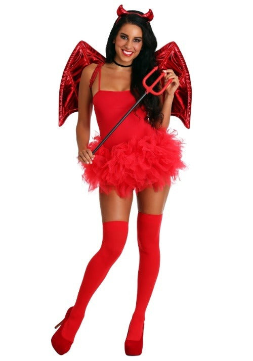 Red Thigh High Stockings - US 7867
