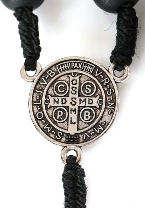 Religious Rosary Beads Costume Necklace - US 0030