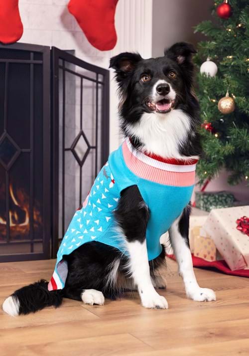 Santa vs Shark Christmas Sweater for Pets - US 5829