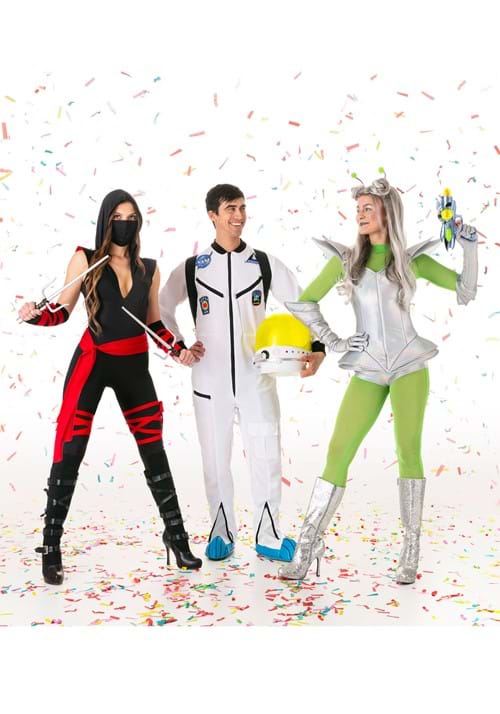 Sexy Deadly Ninja Costume for Women - US 5400