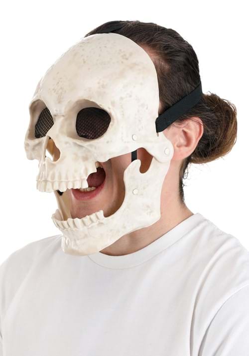 Shining Mascot Skull Mouth Mover Mask - US 9801