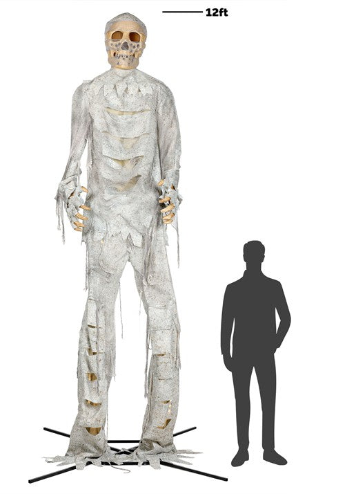 12FT Short Circuit Mummy Animatronic Decoration - US 9293