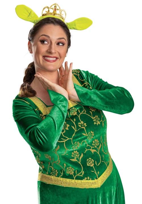 Women's Deluxe Shrek Fiona Costume Dress - US 8148