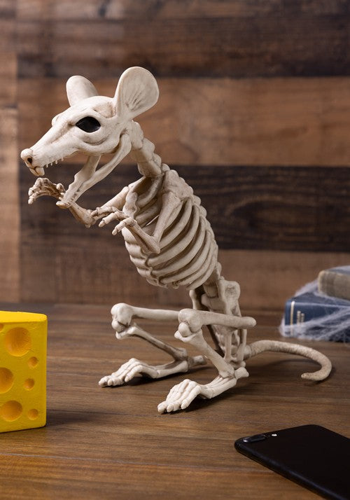 11-Inch Skeleton Rat Decoration - US 1244