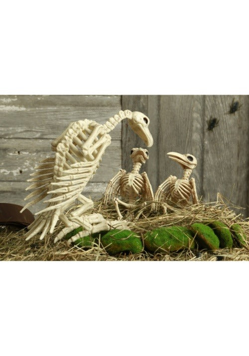 14-Inch Skeleton Vulture Decoration - US 2434