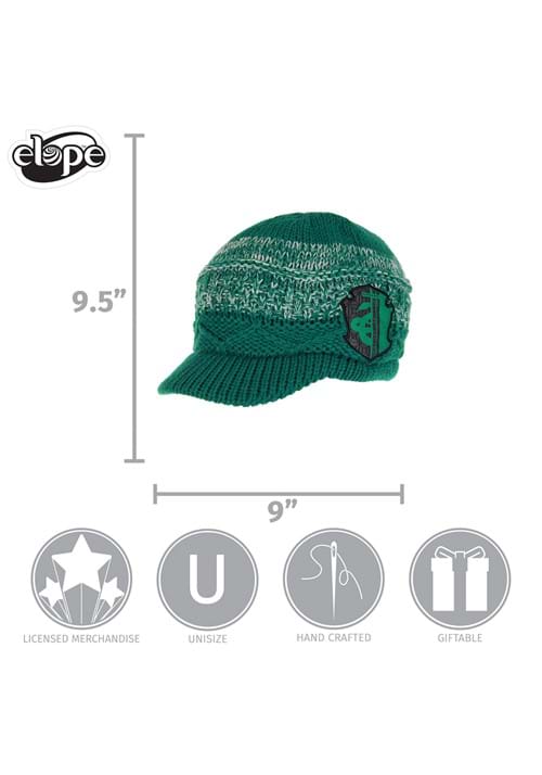 Slytherin Harry Potter Knit Brim Cap - US 8623