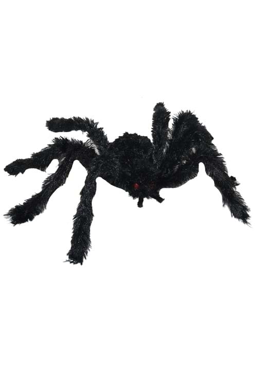 Small Hairy Black Spider Decoration - US 3340