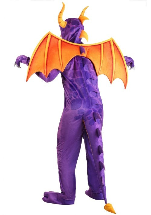 Spyro the Dragon Adult Costume Jumpsuit - US 1958