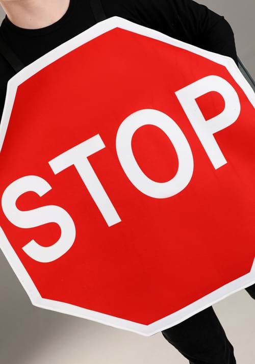 Stop Sign Costume for Adults - US 4302