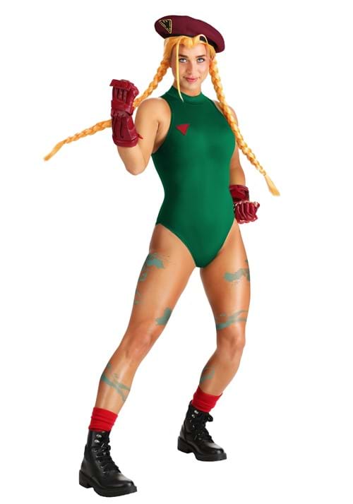 Street Fighter Cammy Costume Wig for Women - US 8512