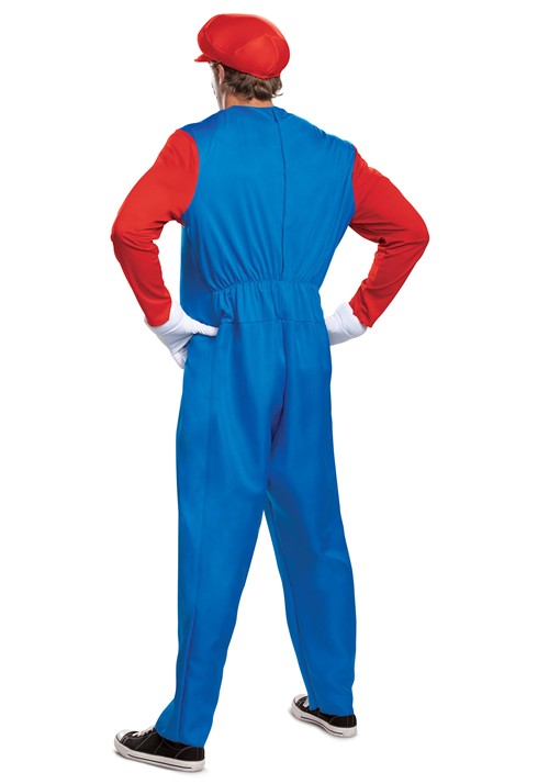 Super Mario Brothers Men's Mario Deluxe Costume - US 0545