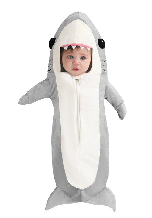 Swimming Shark Bunting Costume For Infants - US 9431