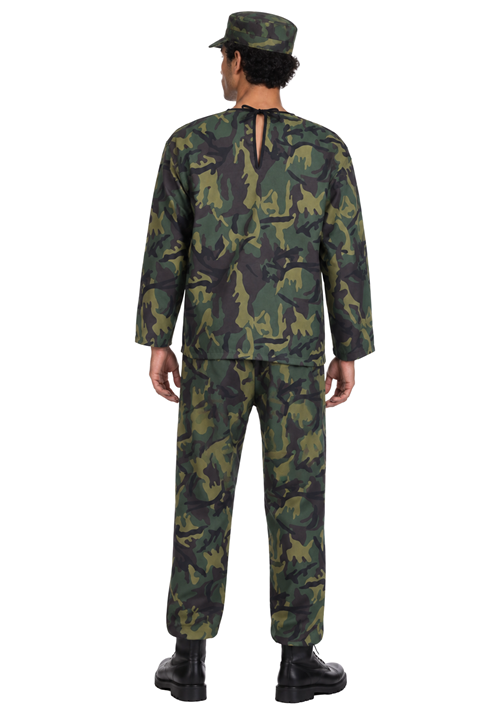 Teen Jungle Fighter Commando Costume - US 2696