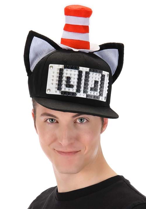 The Cat in the Hat Bricky Blocks Build-On Snapback Hat Kit - US 2071