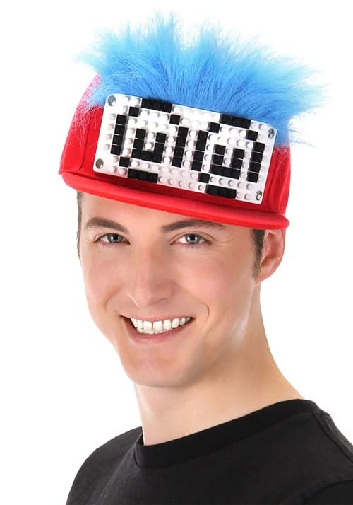 Thing 1 & Thing 2 Bricky Blocks Build-On Snapback Hat Kit - US 1359