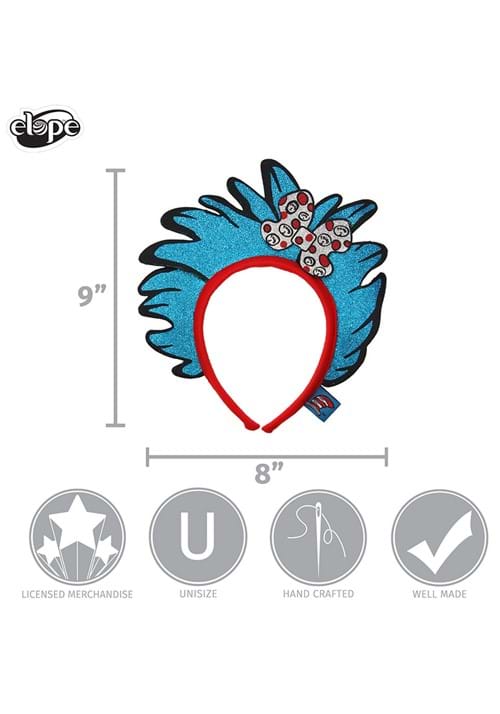 Kid's Thing 1 & 2 Glitter Costume Headband - US 1721
