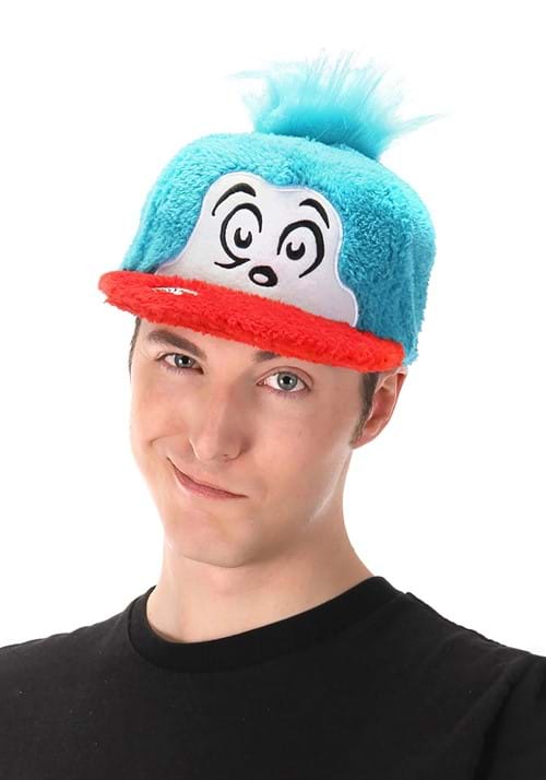 Adult/Child Dr. Seuss Thing 2 Fuzzy Cap - US 9413