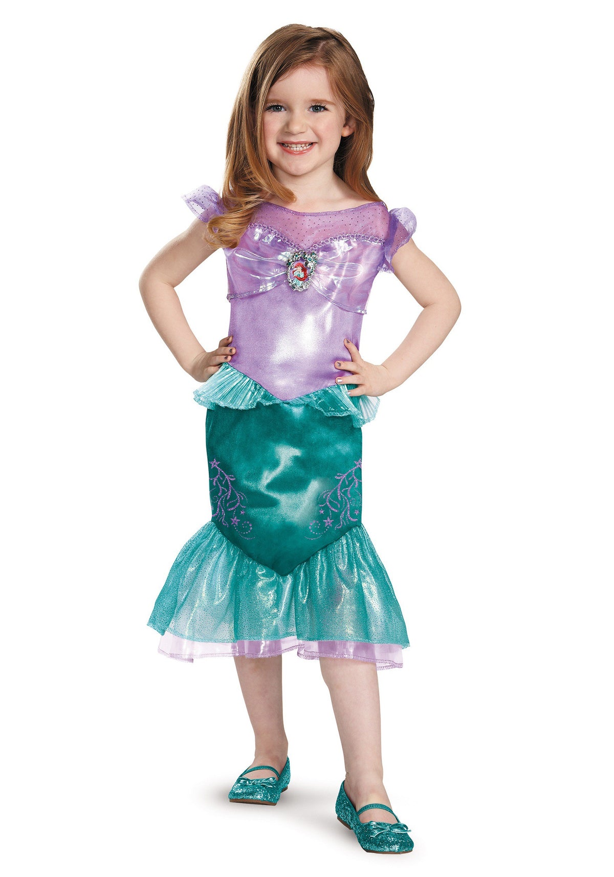 Ariel Little Mermaid Costume for Toddlers - US 9195
