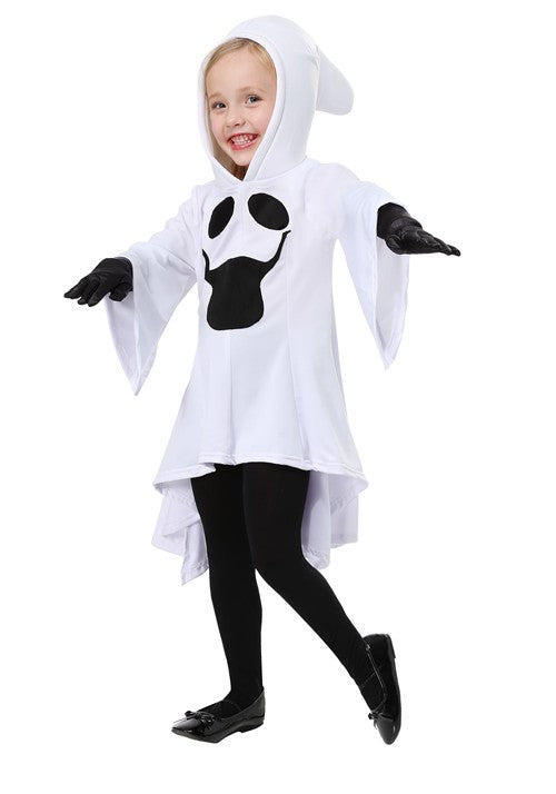 Toddler Girls Gorgeous Ghost Costume - US 5737