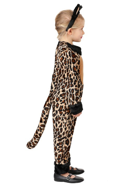 Girl's Toddler Leaping Leopard Costume - US 0328