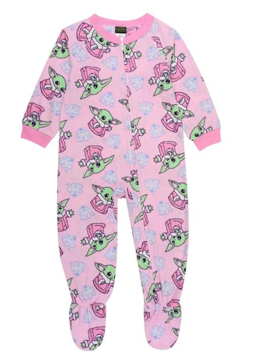 Grogu Toddler Pink Blanket Sleeper - US 8598