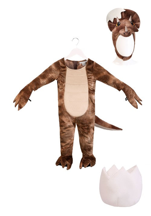 Toddler Hatching Triceratops Costume - US 7324