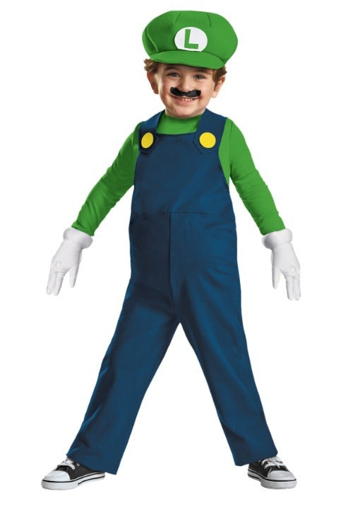 Toddler Luigi Costume - US 4330
