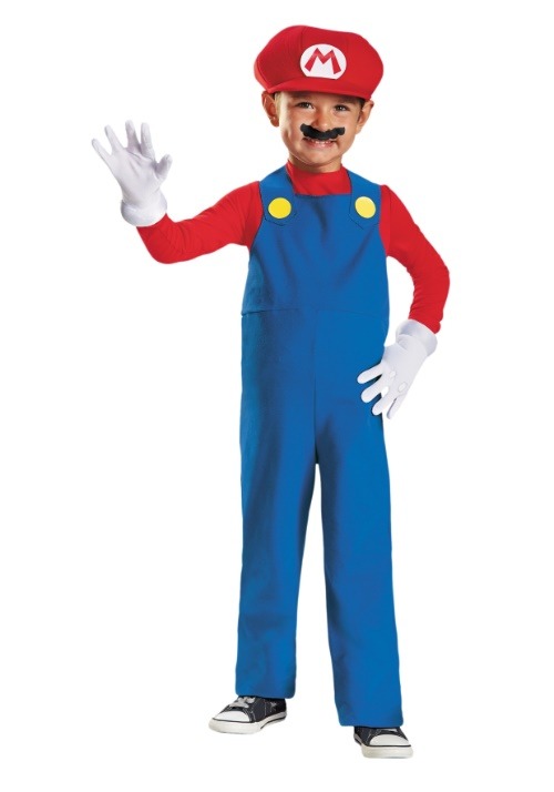 Toddler Mario Costume - US 3023
