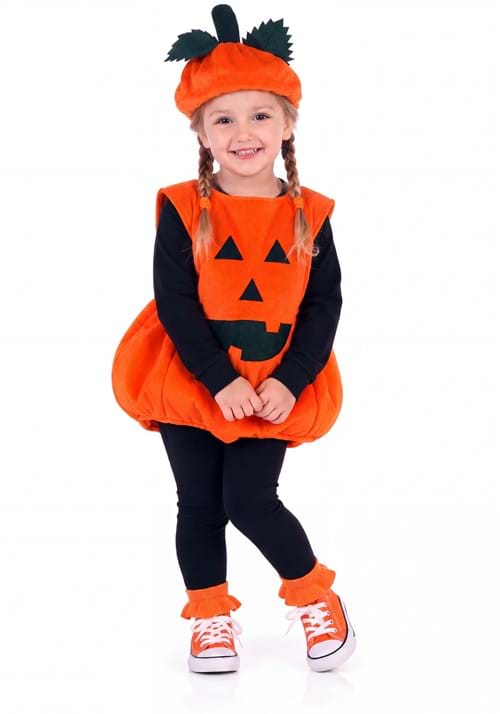 Toddler Orange Pumpkin Costume - US 6535