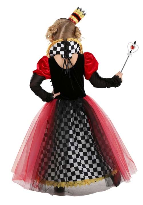 Ravishing Queen of Hearts Costume for Toddlers - US 3071