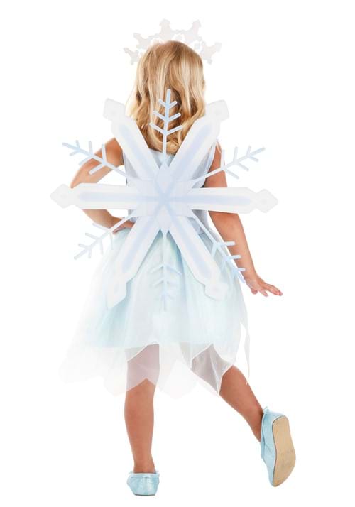 Girl's Toddler Shimmering Snowflake Costume Dress - US 2983