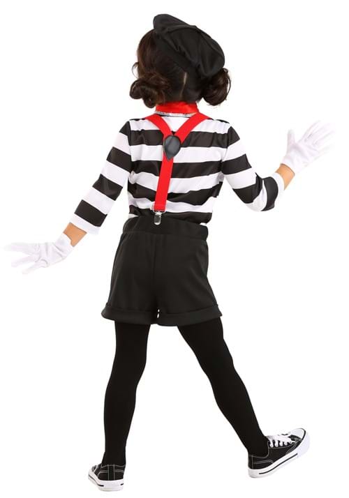 Striped Mime Toddler Costume - US 1548