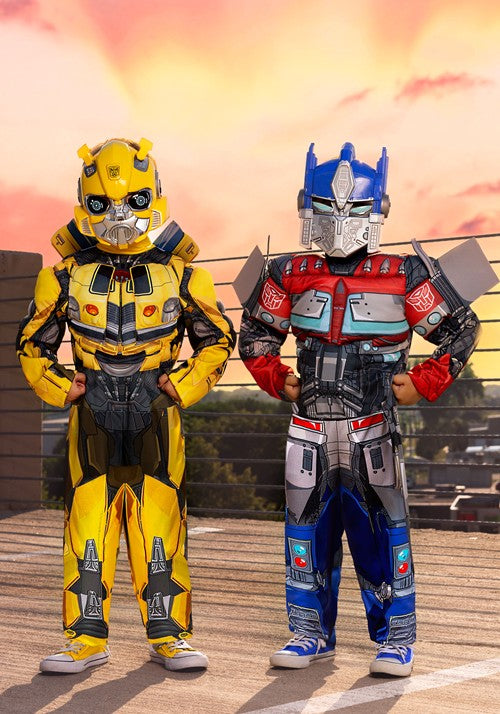 Kid's Transformers Rise of the Beasts Optimus Prime Costume - US 1970