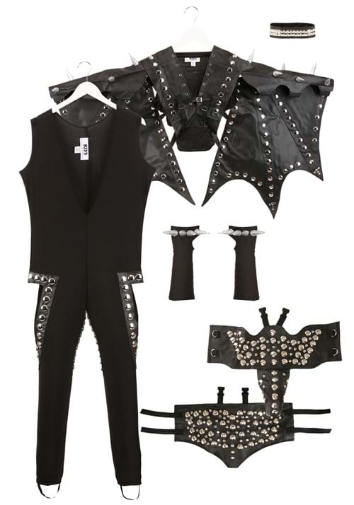 Authentic KISS Gene Simmons Demon Costume for Adults - US 1087
