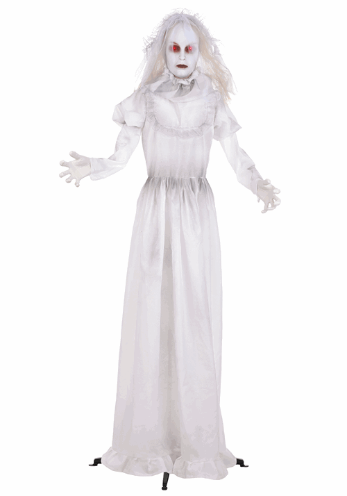 5FT Unholy Matrimony the Double-Face Bride Animatronic Decoration - Scream Saver - US 7402