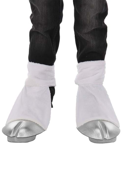 Unicorn Silver Costume Back Hooves - US 2042