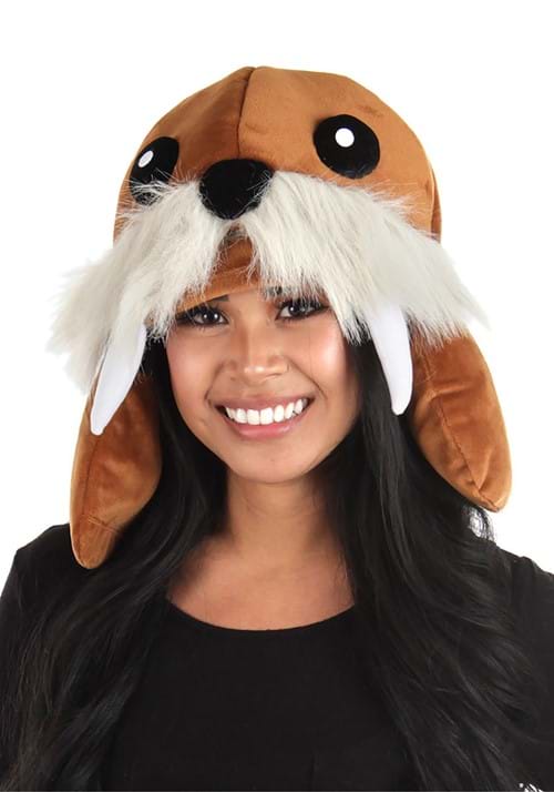 Plush Walrus Spray Toy Costume Hat - US 1877