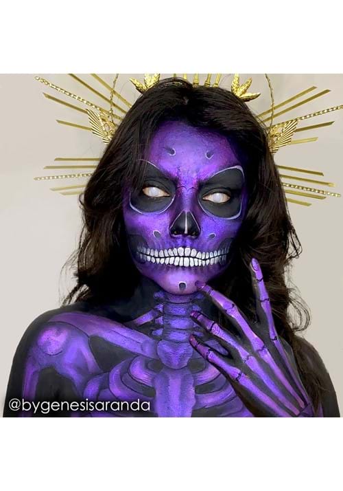 Mehron Water Based Metallic Purple Face and Body Paint - US 4426