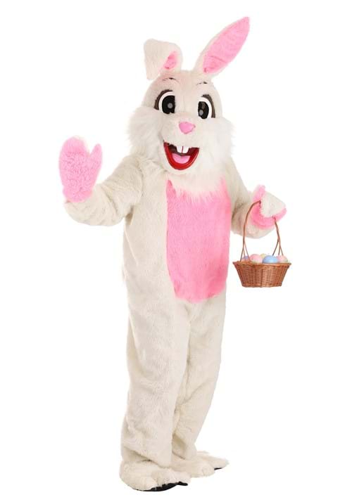 Adult Easter Bunny Mascot Costume - US 5659