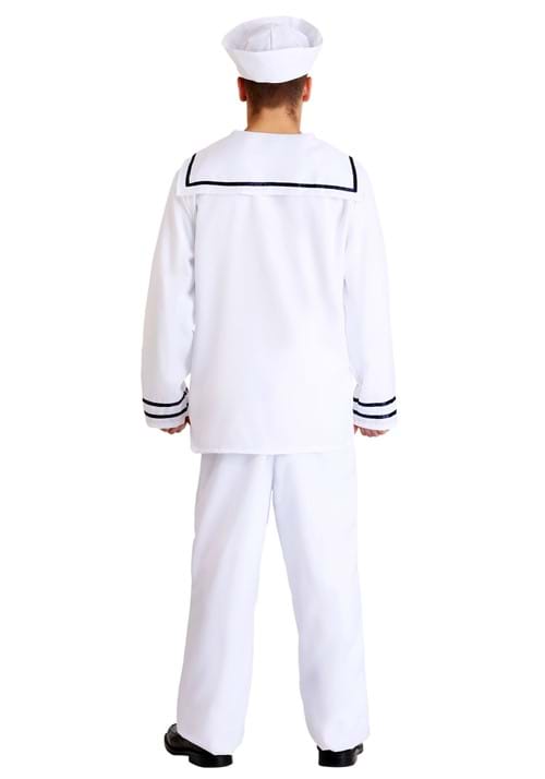 Men's White Sailor Costume - US 7785