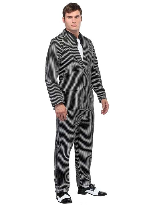 Men's Wide Pin Stripe Gangster Costume - US 4446