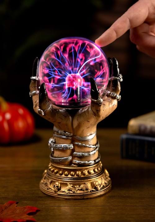 Witch Hands Electric Magic Ball Halloween Decoration - US 1757
