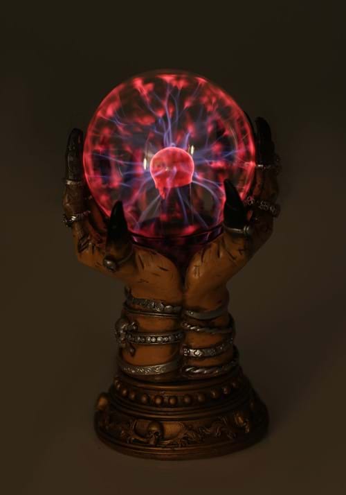 Witch Hands Electric Magic Ball Halloween Decoration - US 1757